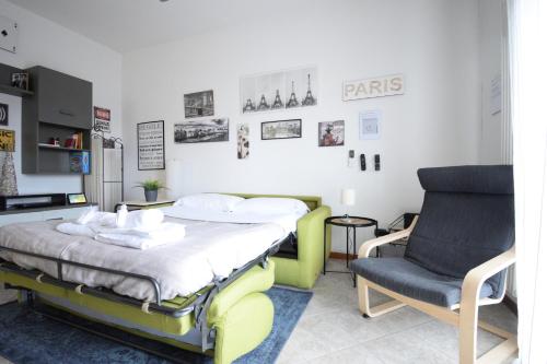 Χώρος καθιστικού στο La Casa di Dante Bologna