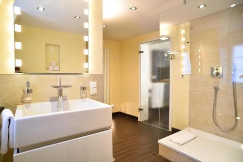 Ένα μπάνιο στο Hotel-Restaurant Schillingshof