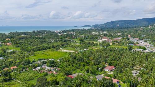 Naturlandskabet i nærheden af villaen