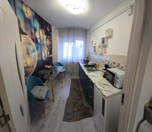 Η κουζίνα ή μικρή κουζίνα στο Blue Studio