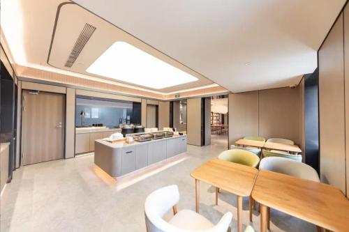 Khu vực ghế ngồi tại JI Hotel Shanghai University Tacheng Road