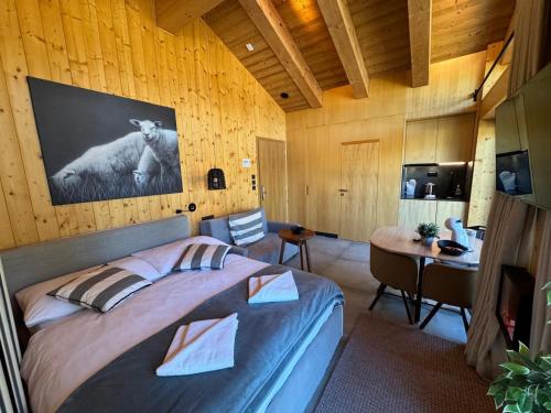 Μια τηλεόραση ή/και κέντρο ψυχαγωγίας στο 1 CHALET SkiRelax JASNÁ