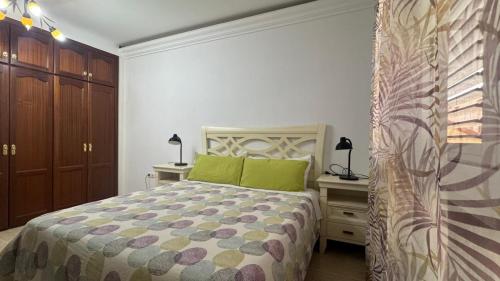 Postel nebo postele na pokoji v ubytování CASA ENTERA PLAYA PUERTO del ROSARIO