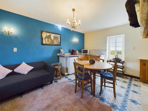 Posezení v ubytování Tower Apartment Sarlat