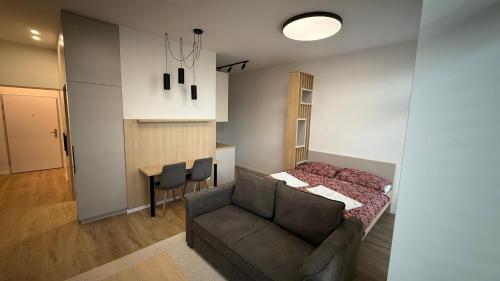 Χώρος καθιστικού στο 1 room apartment with garden, Nálepková