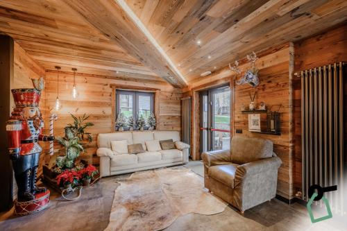 Χώρος καθιστικού στο Hotiday Sauze Centro