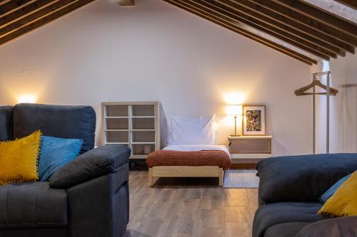 Et opholdsområde på Mountain Sense Lodge - Quietness Escape - uChill