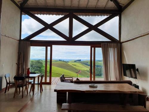 المناظر الطبيعية بالقرب من بيت العطلات