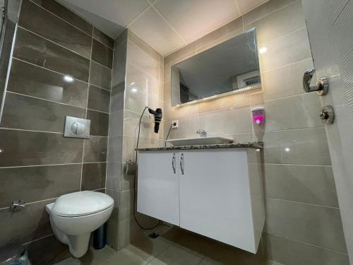 Koupelna v ubytování Dnc Panisyon