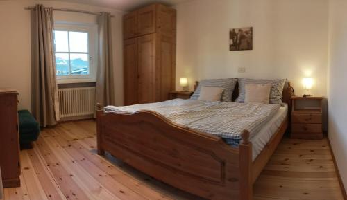 Ένα ή περισσότερα κρεβάτια σε δωμάτιο στο Rasterhof