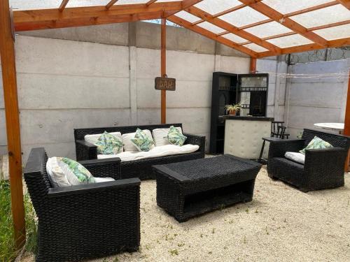 Χώρος καθιστικού στο Casa completa amplia terraza y estacionamiento