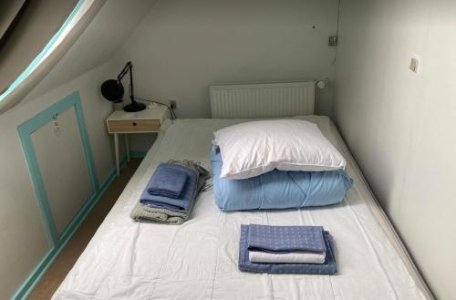 Un pat sau paturi într-o cameră la Mikami Guest House 1