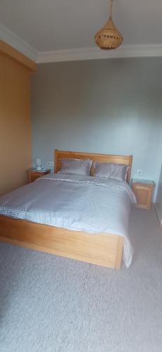 Postel nebo postele na pokoji v ubytování Ferme d'hôtes Safi