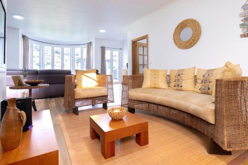 Et opholdsområde på Villa Machico Valley Flat 2