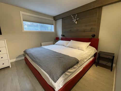 Giường trong phòng chung tại Hameau 33-104