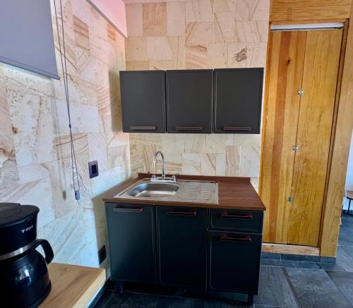 Køkken eller tekøkken på LA ESTANCIA, Casa EA Oaxaca, Centro Histórico, Balcón a las Montañas