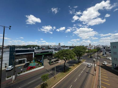 Nespecifikovaný výhled na destinaci Chapecó nebo výhled na město při pohledu z apartmánu