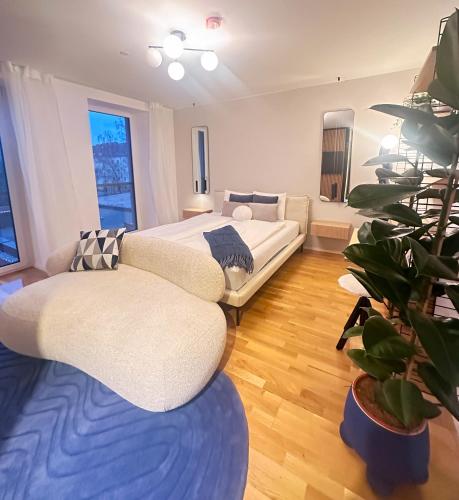 Design City Apartment I Zentrum I Garage I Dachterrasse I Waschtrockner