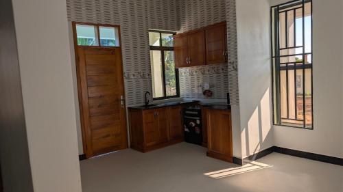 Η κουζίνα ή μικρή κουζίνα στο Dans place