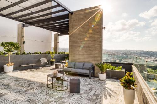 a view from the top of a building at Downtown Loft by ULIV in Tijuana