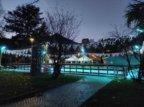 Πισίνα στο ή κοντά στο Residenza Gattoni