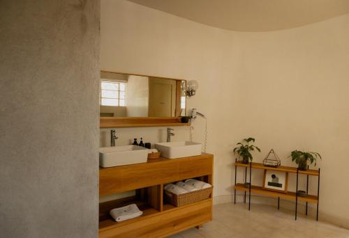 Kuchyň nebo kuchyňský kout v ubytování Casa Nuevo Leon