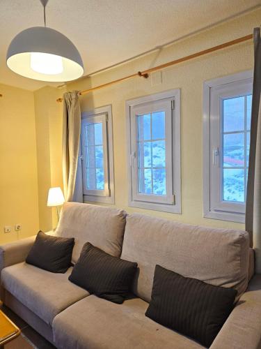 Zona media junto a telesilla