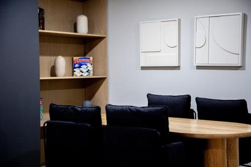 Zona de estar de Luxury Penthouse Loft en Piso 29, Zona Norte