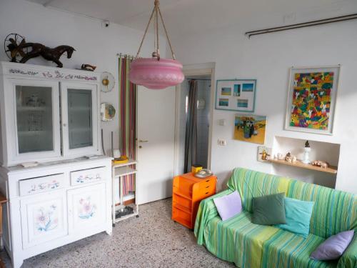 Χώρος καθιστικού στο CASA di BIMBA