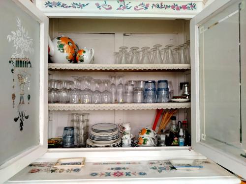 Η κουζίνα ή μικρή κουζίνα στο CASA di BIMBA