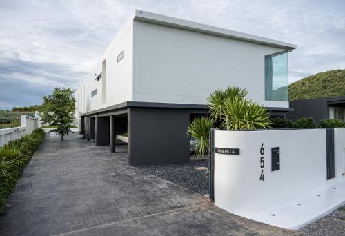 Budova, kde se vila nachází