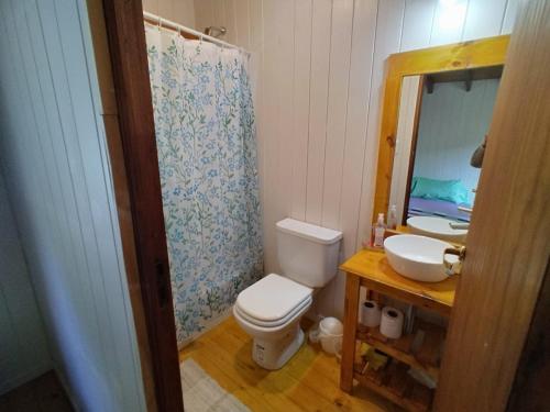 Et badeværelse på Altos del Amanecer