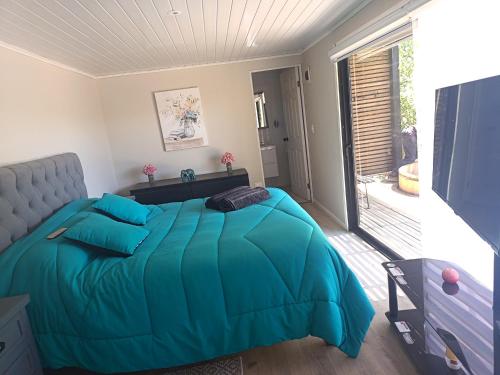 TV/trung tâm giải trí tại Cabañas con tinajas Litueche