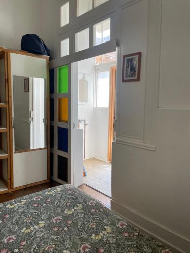 En eller flere senge i et værelse på Departamento Amoblado Ekeka House