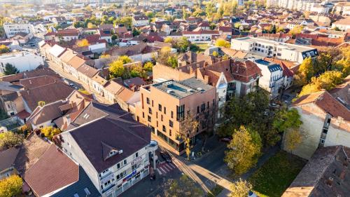 Splošen razgled na mesto Oradea oz. razgled na mesto, ki ga ponuja apartma