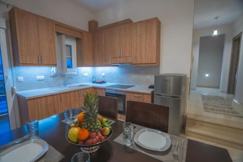 Kuchyň nebo kuchyňský kout v ubytování HomeSweetHome