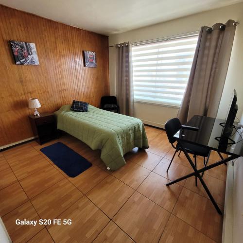 Postel nebo postele na pokoji v ubytování Donde Gabriel Hostal