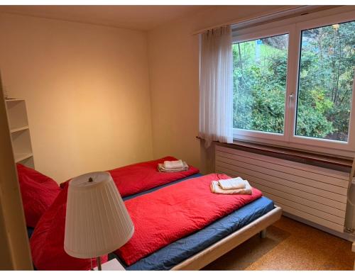 Giường trong phòng chung tại Very Nice Apto