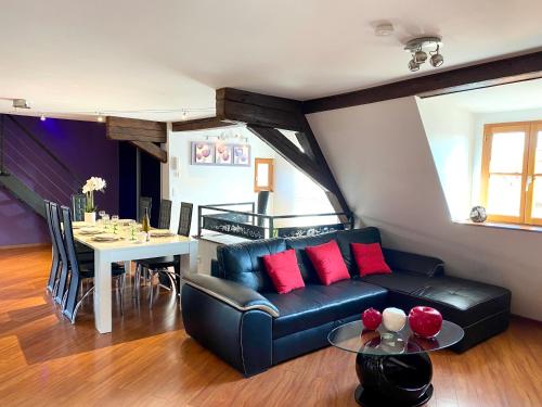 Duplex terrasse 8 pers - parking - centre - Les Vieux Toits de Riquewihr
