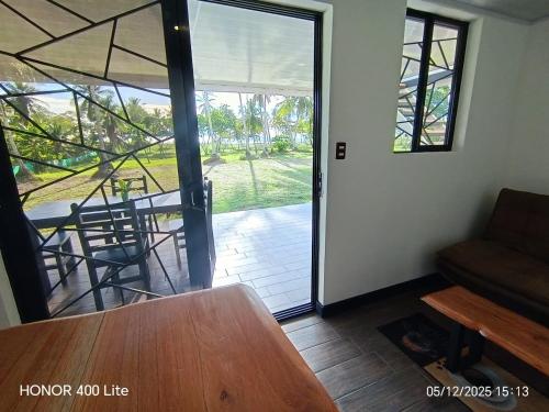 Χώρος καθιστικού στο The Blue Lagoon