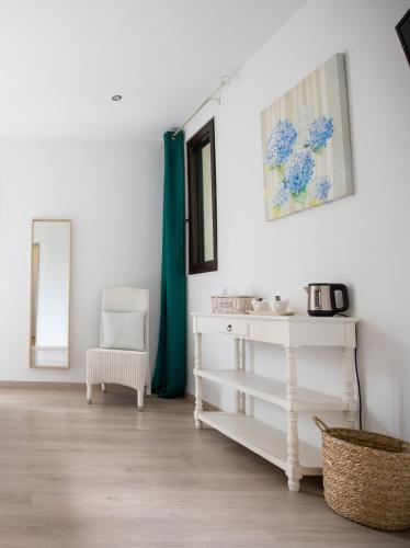 Llit o llits en una habitació de Le Mas d'Eymard