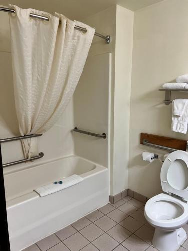 Koupelna v ubytování Serena Inn & Suites