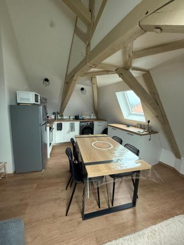Au nid boisé - 2 chambres 4 pers - centre ville