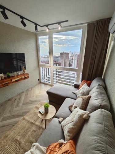 Studio with a beautiful view