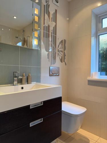 Ένα μπάνιο στο Beach Bungalow