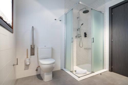 Ένα μπάνιο στο Villa Oasis