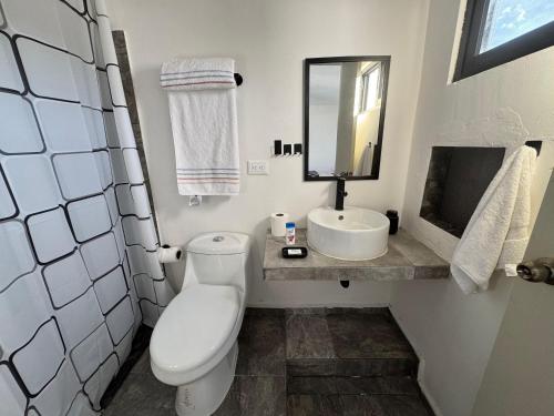 Koupelna v ubytování Loft's PB