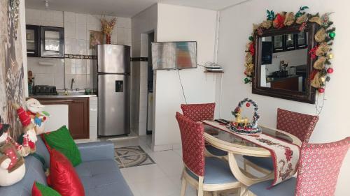 Η κουζίνα ή μικρή κουζίνα στο Apartamento Ideal a 7 minutos de la playa