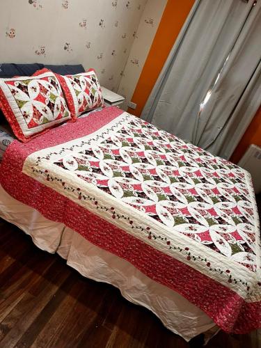 Ένα ή περισσότερα κρεβάτια σε δωμάτιο στο Natural Hostel Colon