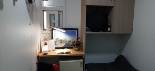 A cozinha ou kitchenette de 행복한스테이 수영점